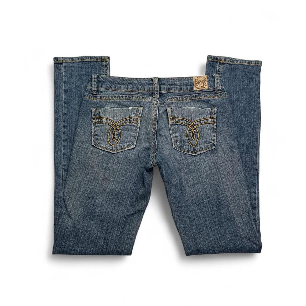 Paris Blues low rise bootcut jeans in blue navy, size 3